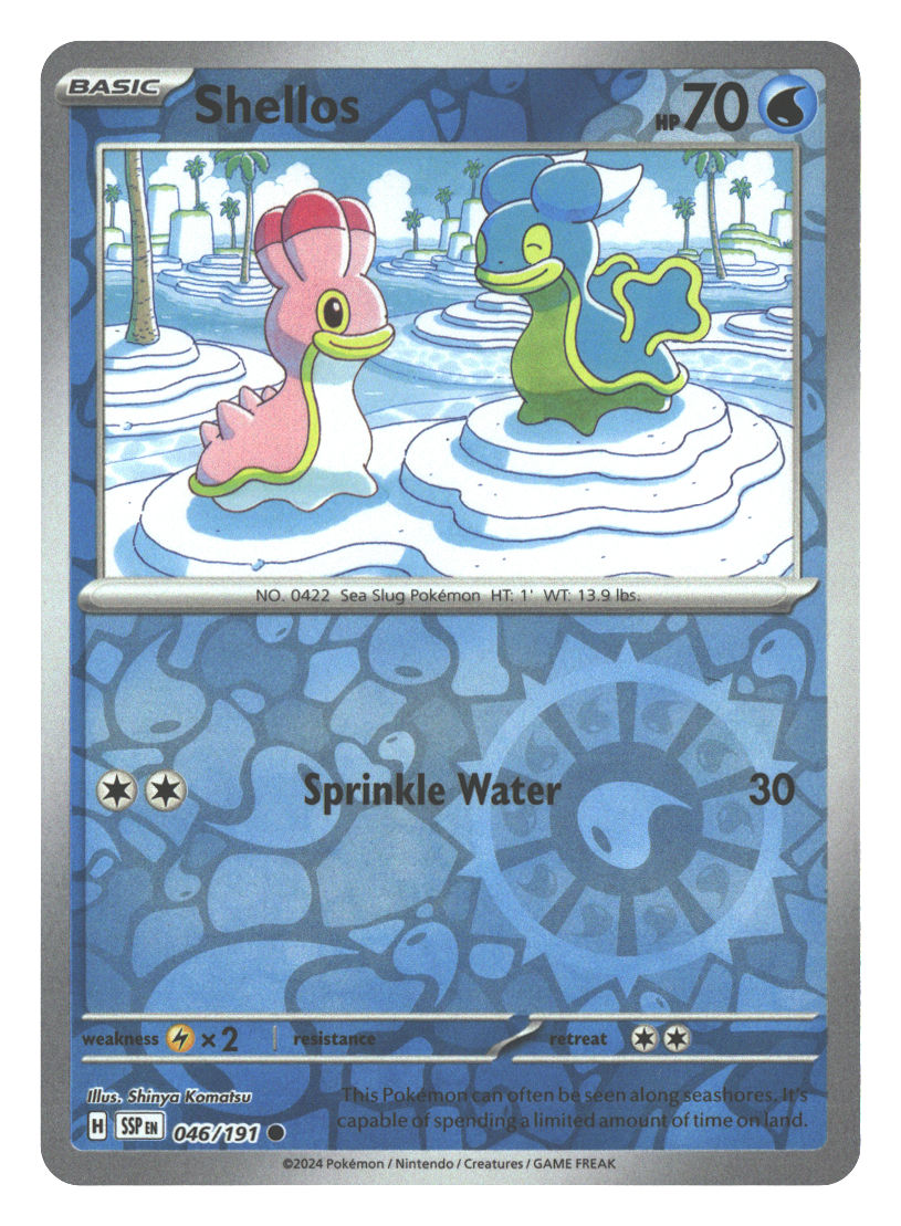 Shellos | Near Mint / English / Reverse Holofoil