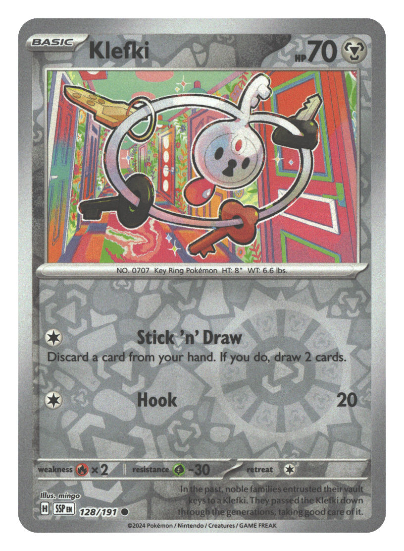 Front + Back scan | Near Mint / English / Reverse Holofoil