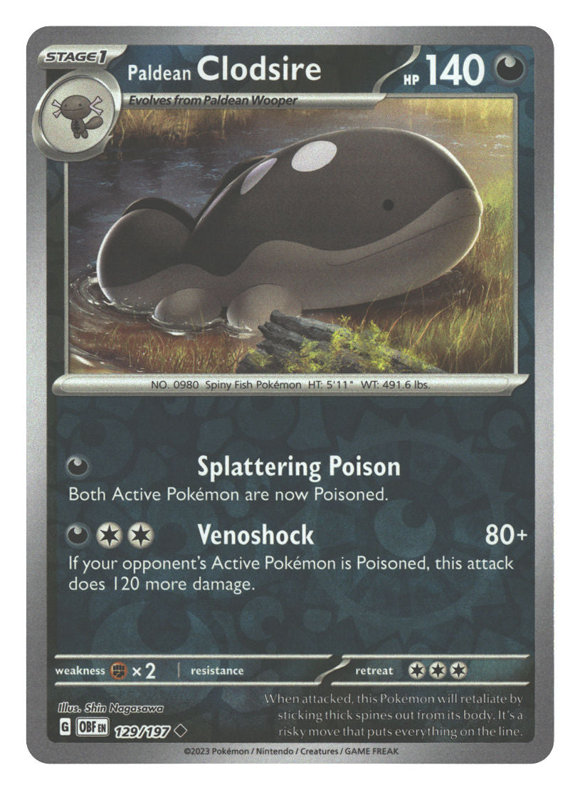 Front + Back scan | Near Mint / English / Reverse Holofoil