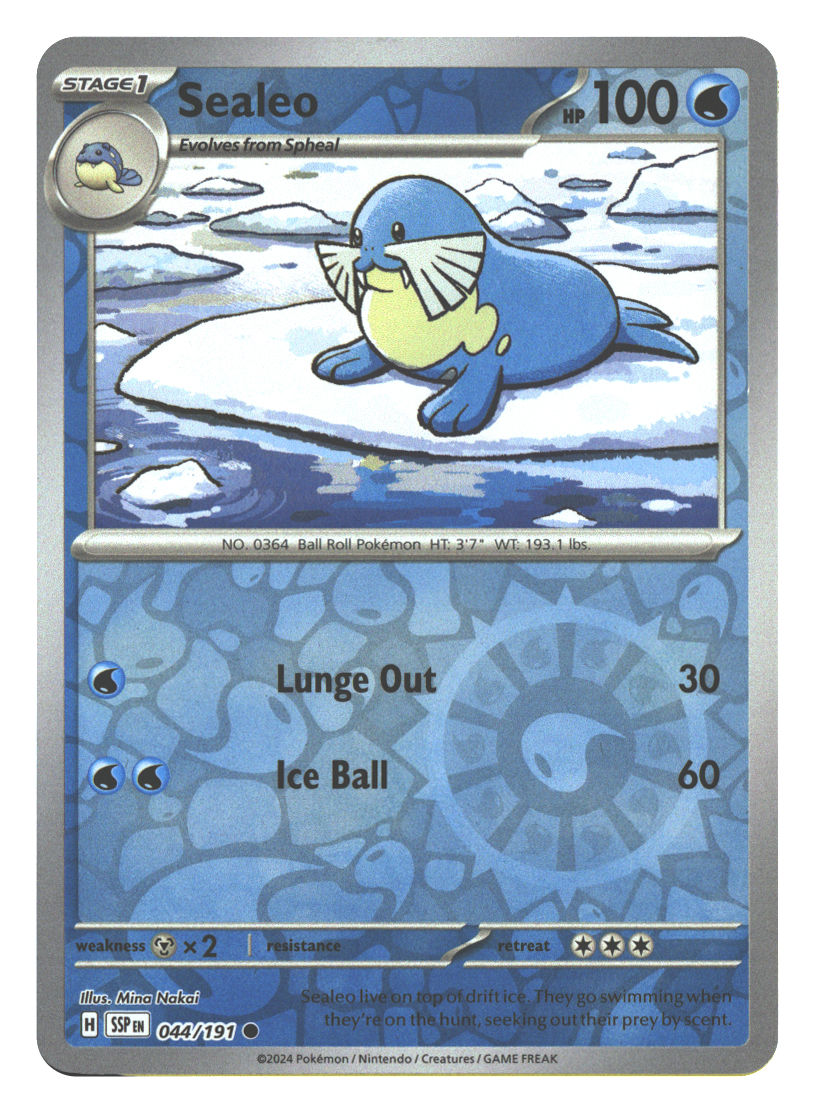 Sealeo | Near Mint / English / Reverse Holofoil