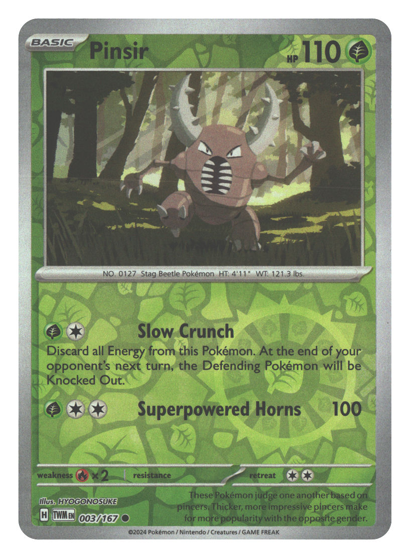 Front + Back scan | Near Mint / English / Reverse Holofoil