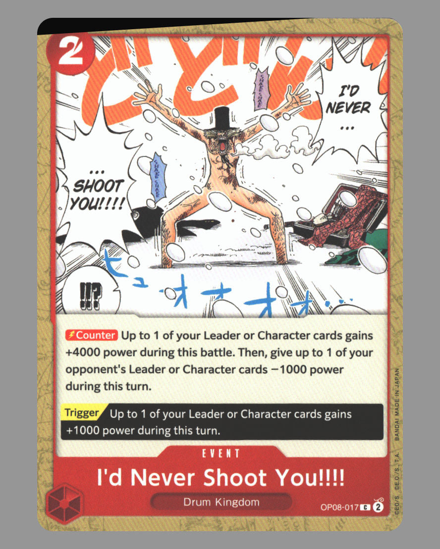 Front + Back scan | Near Mint / English / Normal