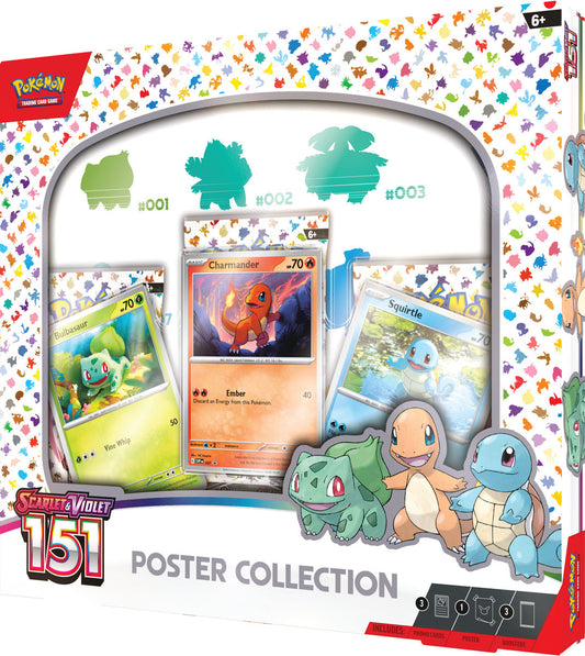 Pokemon TCG: Scarlet & Violet-151 Poster Collection