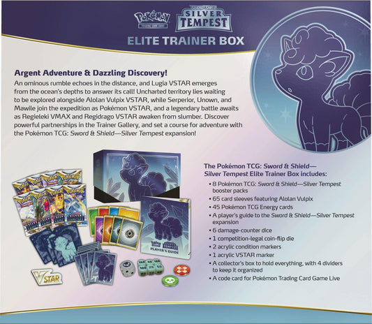 Pokemon TCG: Silver Tempest Elite Trainer Box