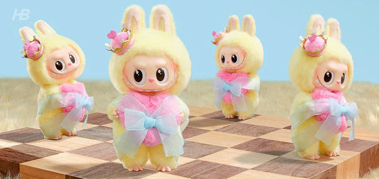 THE MONSTERS Let's Checkmate Series-Vinyl Plush Hanging Card