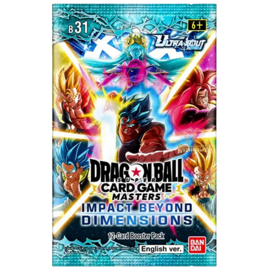 Dragon Ball Super TCG: Masters: Ultra-Bout Impact Beyond Dimensions  B31 Booster Box