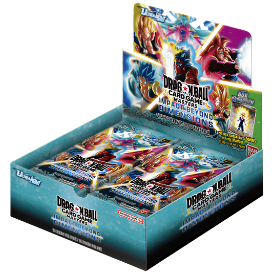Dragon Ball Super TCG: Masters: Ultra-Bout Impact Beyond Dimensions  B31 Booster Box