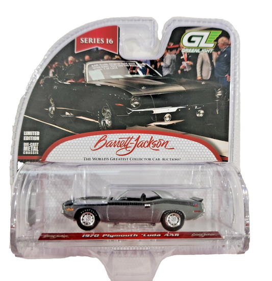 GreenLight RAW MACHINE 1970 Plymouth ’Cuda AAR – Barrett-Jackson Release 16 (37330)