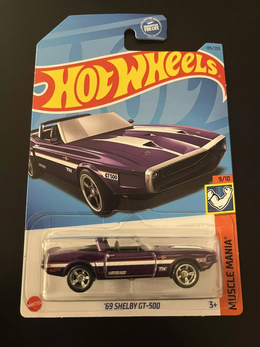 Hot Wheels '69 Shelby GT-500 Super Treasure Hunt