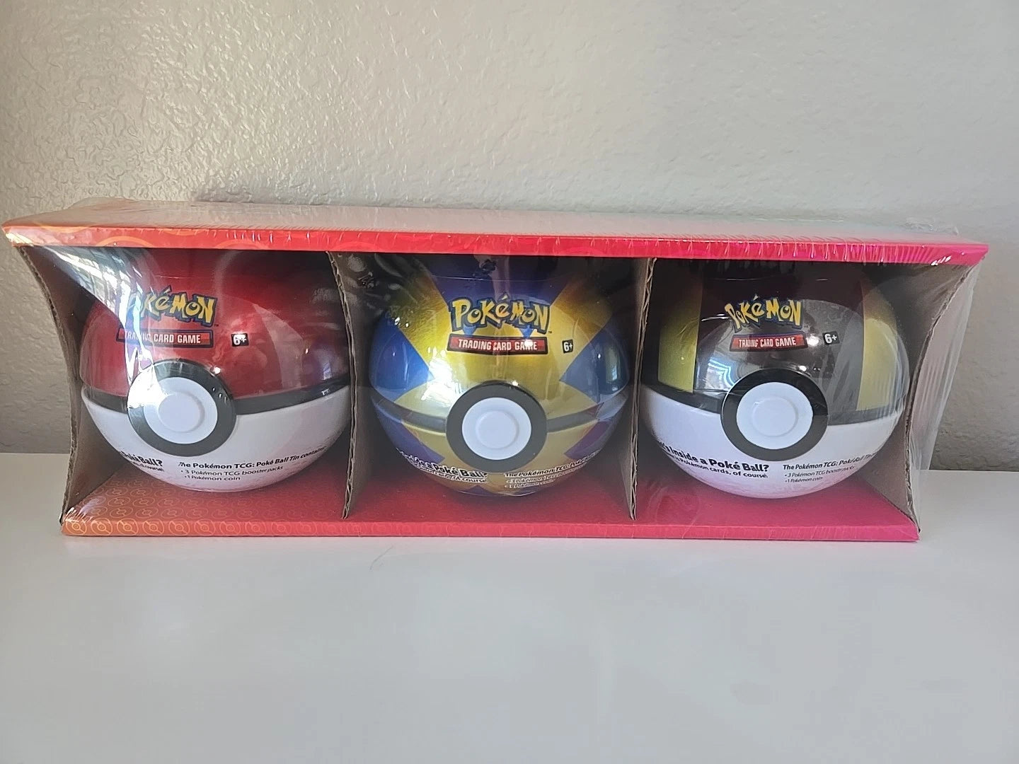 Pokemon TCG: E22 Pokeball Tin 3-Pack Set