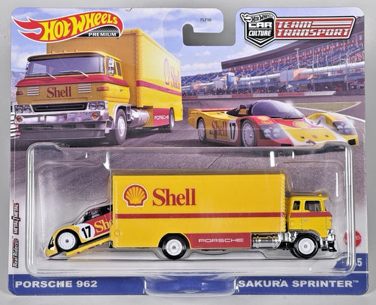 Hot Wheels Team Transport Porsche 962 Sakura Sprinter