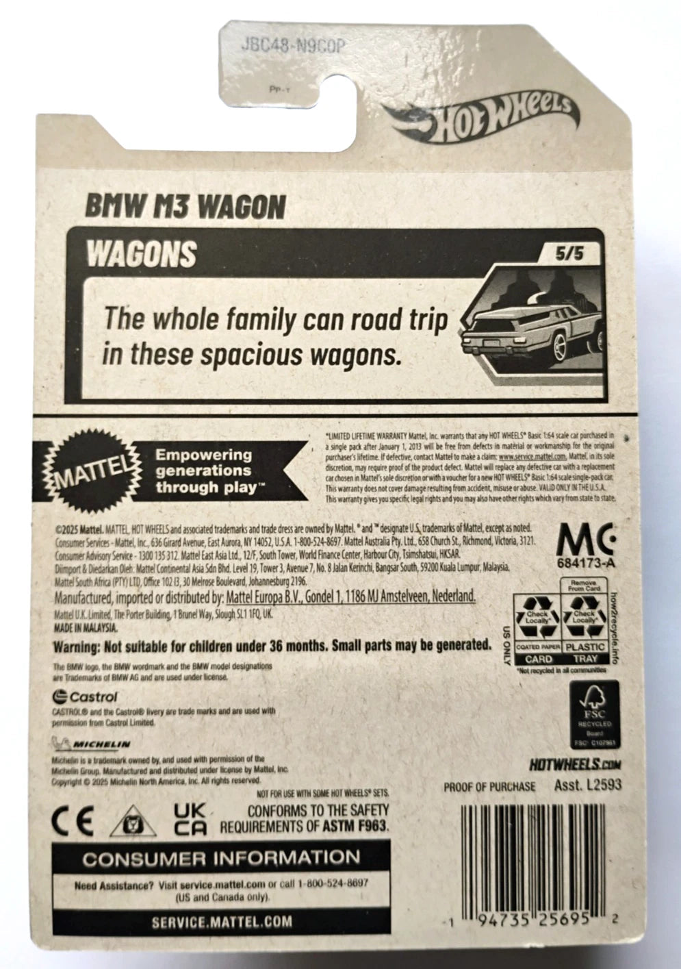 Hot Wheels: BMW M3 Wagon Super Treasure Hunt