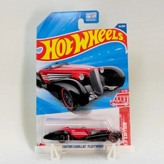 Hot Wheels Red Edition Custom Cadillac Fleetwood 2/12