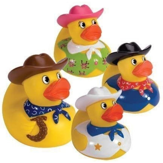 Schylling Rubber Duckies Cowboys