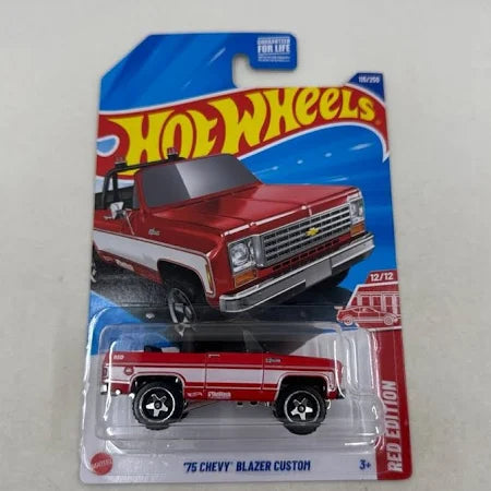 Hot Wheels Target Red Edition '75 Chevy Blazer Custom 12/12