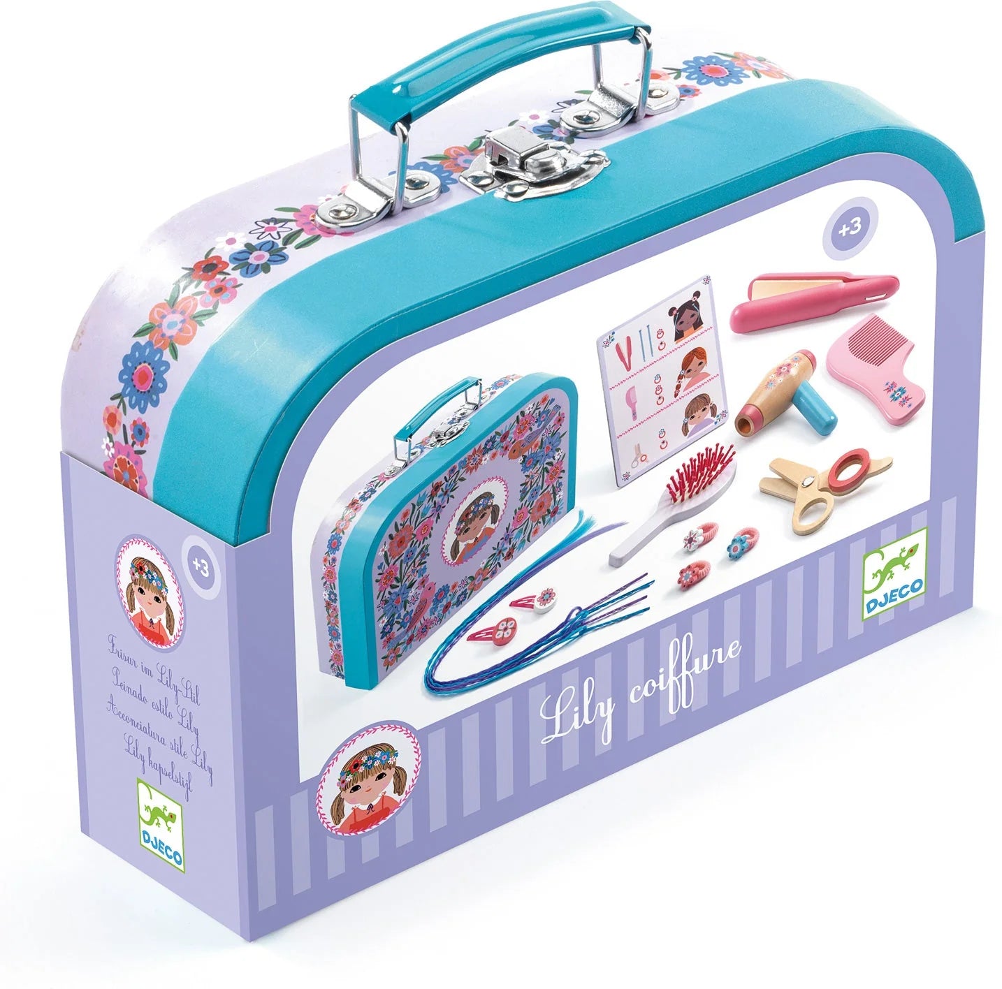 Djeco Lily Coiffure Hairdressing Play Set