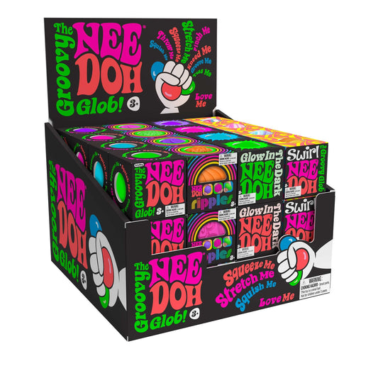 Schylling Teenie Single NeeDoh – 1 Random Stress Ball (Assorted Styles)