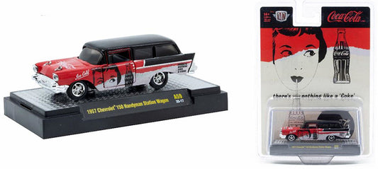 M2 Machines Coca-Cola - 1957 Chevrolet 150 Handyman Station Wagon