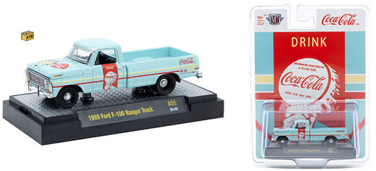 M2 Machines Coca-Cola 1973 Chevrolet Cheyenne Super 30