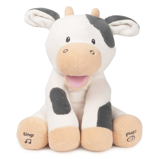 Baby GUND Buttermilk the Cow Animated Plush Stuffed Animal