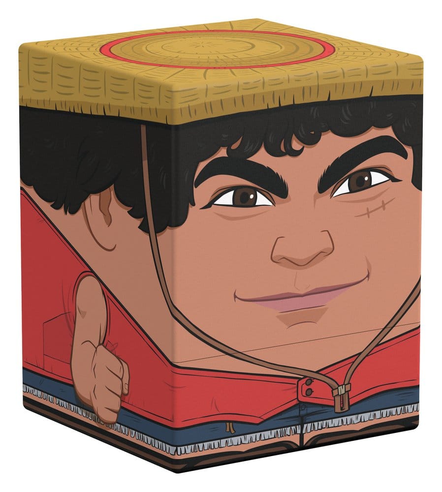 Ultimate Guard Squaroes Boulder 100+ Deck Box - Squaroes + One Piece - Monkey D. Luffy